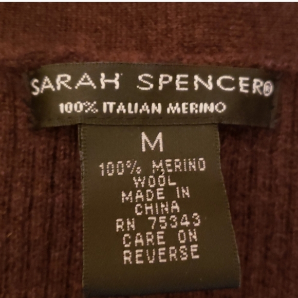 Merino Wool Cardigan - Picture 2 of 7